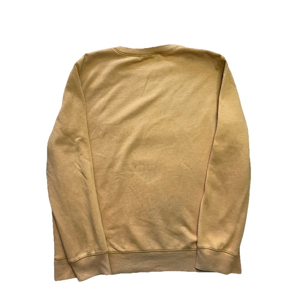 The North Face Men's Crewneck Sweatshirt XL Mustard Yellow Casual Pullover - Picture 12 of 12